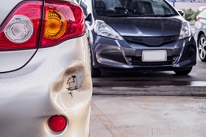 parked car involved in a hit and run car accident