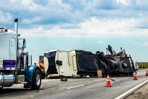 truck accident on highway