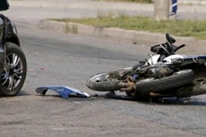 bike accident with car