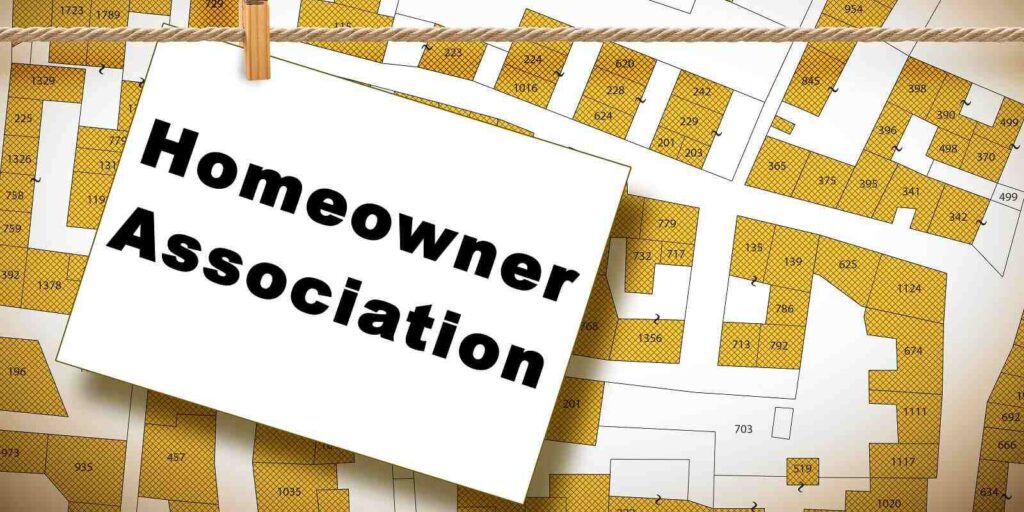 CA homeowner association concept